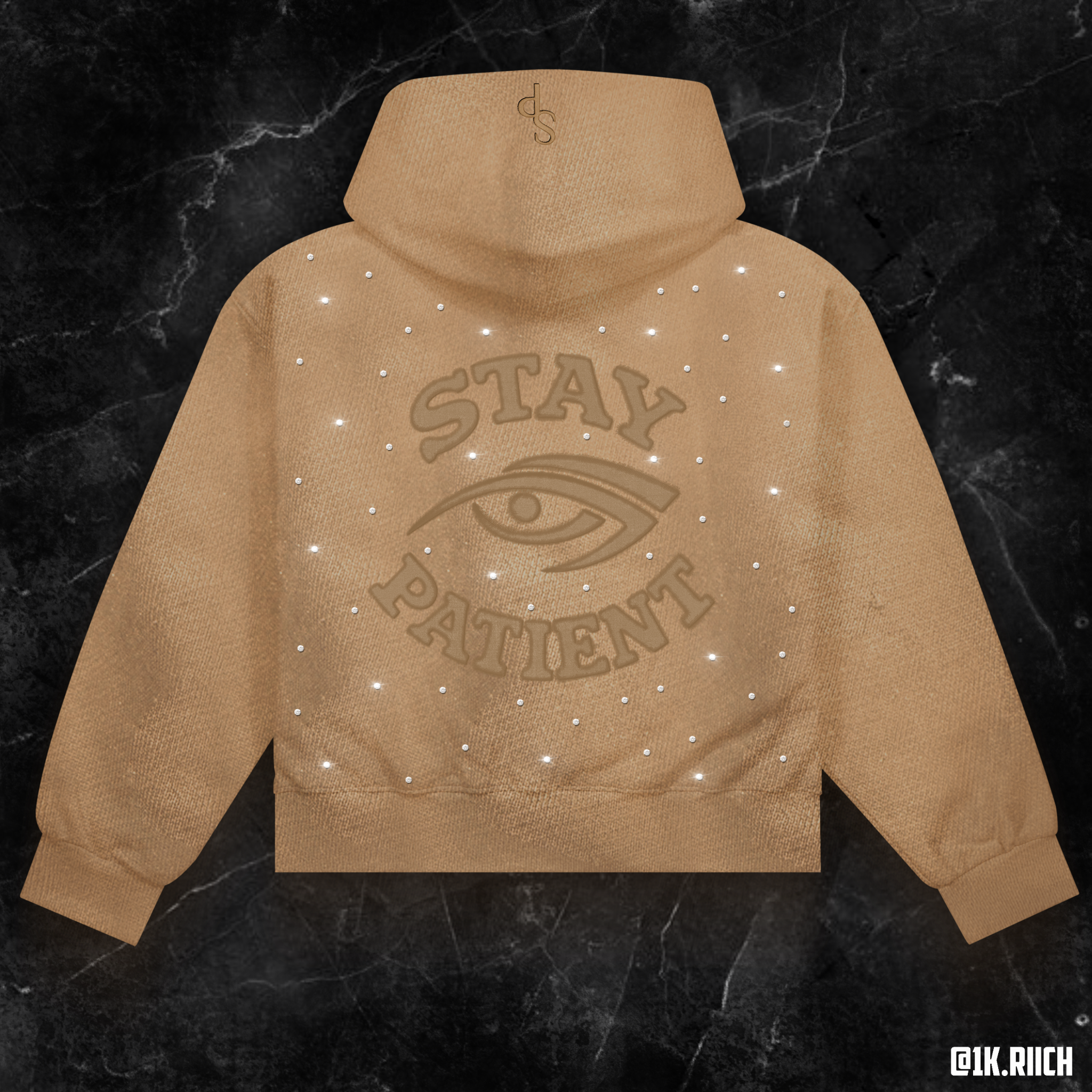 *Crayola Peach Cropped Zip Up