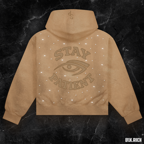 *Crayola Peach Cropped Zip Up